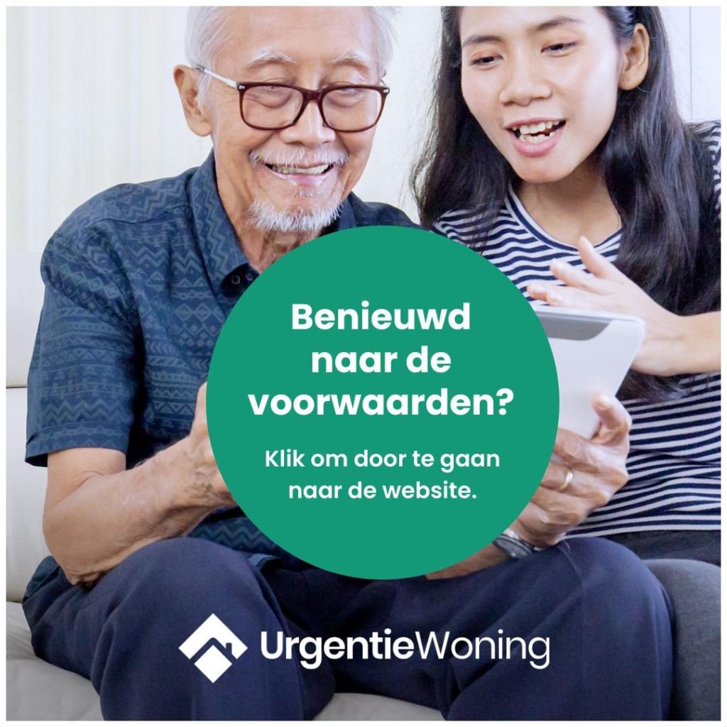 Infographic over hoe urgentie aanvragen werkt en welke documenten nodig zijn voor het proces